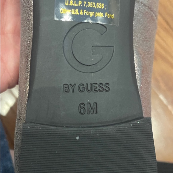 G by Guess Metallic Flats with Floral Embellishment - Picture 8 of 9